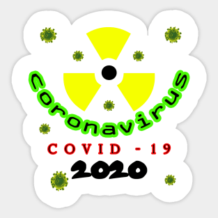 coronavirus covid-19 2020 Sticker